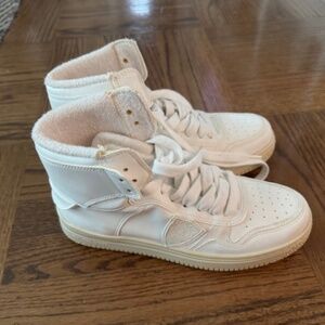 Women's Philippe Model White High Tops size 6.5